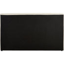 Meridian Dorian Cream Velvet King Bed IMAGE 5