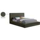 Meridian Dorian Green Velvet Full Bed IMAGE 8