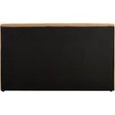 Meridian Dorian Saddle Velvet King Bed IMAGE 5