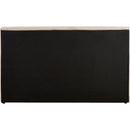 Meridian Dorian Taupe Velvet Queen Bed IMAGE 5