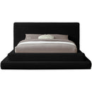  Color_Black  Size_King  -- Drew Black Corduroy Fabric Upholstered King Bed IMAGE 3
