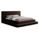 Meridian Drew Brown Corduroy Fabric Full Bed (3 Boxes) IMAGE 7
