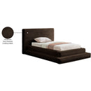  Color_Brown  Size_Twin  -- Drew Brown Corduroy Fabric Upholstered Twin Bed IMAGE 8
