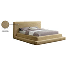  Color_Camel  Size_King  -- Drew Camel Corduroy Fabric Upholstered King Bed IMAGE 8