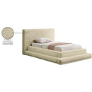  Color_Cream  Size_Twin  -- Drew Cream Corduroy Fabric Upholstered Twin Bed IMAGE 8