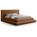 Meridian Drew Saddle Corduroy Fabric King Bed (3 Boxes) IMAGE 1