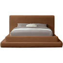 Meridian Drew Saddle Corduroy Fabric King Bed (3 Boxes) IMAGE 3