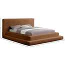  Color_Saddle  Size_King  -- Drew Saddle Corduroy Fabric Upholstered King Bed IMAGE 7