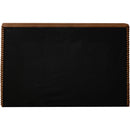  Color_Saddle  Size_Twin  -- Drew Saddle Corduroy Fabric Upholstered Twin Bed IMAGE 5