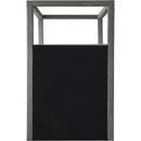  Color_Grey  Size_Twin  -- Emerson Grey Linen Textured Fabric Upholstered Twin Bed IMAGE 6
