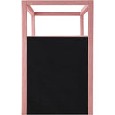  Color_Pink  Size_Twin  -- Emerson Pink Linen Textured Fabric Upholstered Twin Bed IMAGE 6