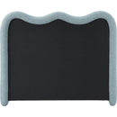  Color_Blue  Size_Full  -- Gavin Blue Chenille Fabric Upholstered Full Bed IMAGE 5