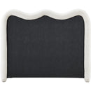 Meridian Gavin Cream Chenille Fabric Full Bed (3 Boxes) IMAGE 5