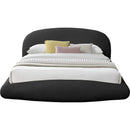  Color_Black  Size_Full  -- Meridian Genesis Upholstered Platform Bed IMAGE 3