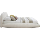 Meridian Genesis Cream Teddy Fabric King Bed (3 Boxes) IMAGE 4
