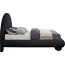  Color_Black  Size_King  --  Madrid Black Velvet Upholstered King Bed IMAGE 4