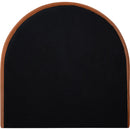  Color_Cognac  Size_Twin  --  Madrid Cognac Velvet Upholstered Twin Bed IMAGE 5