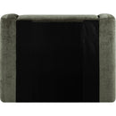  Color_Green  Size_Twin  -- Modena Green Chenille Fabric Upholstered Twin Bed IMAGE 5