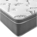  Size_Queen -- Sommet 350363Q 13" Queen Bamboo Euro Top Memory Foam Hybrid Mattress IMAGE 2