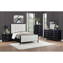 Size_King -- Brookmead 224710KE 60-inch Upholstered Eastern King Bed - Black IMAGE 5