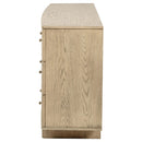  Coaster Furniture Kailani 225043 9-Drawer Dresser Cabinet - Beige Oak IMAGE 4