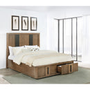  Size_King --  Terrace 224900KE 2-Drawer Eastern King Storage Bed - Ash Brown IMAGE 4