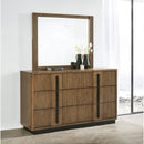  Coaster Furniture Terrace 224903M 6-Drawer Dresser and Mirror - Ash Brown IMAGE 9