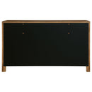 Coaster Furniture Maderia 223323 8-Drawer Dresser Cabinet - Walnut IMAGE 6