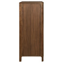  Coaster Furniture Maderia 223325 5-Drawer Chest of Drawers - Walnut IMAGE 8