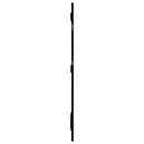  Coaster Furniture Arini 224339 Cane Weave Full Length Standing Floor Mirror - Black IMAGE 8