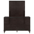 Coaster Furniture Emberlyn 223063M 6-Drawer Dresser with Mirror - Brown IMAGE 6