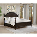  Size_King -- Andover 223631KE 63-inch Four Poster Eastern King Bed - Dark Oak IMAGE 4