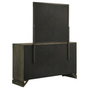 Coaster Furniture Gran Park 224933M 6-Drawer Dresser and Mirror - Dark Cocoa IMAGE 5