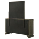  Coaster Furniture Gran Park 224933M 6-Drawer Dresser and Mirror - Dark Cocoa IMAGE 7