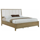  Size_King -- Granada 224921KE Upholstered Eastern King Panel Bed - Natural Pine IMAGE 2