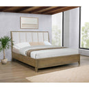  Size_King -- Granada 224921KE Upholstered Eastern King Panel Bed - Natural Pine IMAGE 4