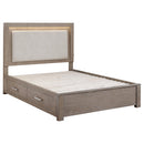  Size_Queen -- Coaster Furniture Kenora Panel Bed with Storage IMAGE 1