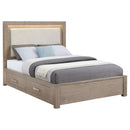  Size_Queen -- Coaster Furniture Kenora Panel Bed with Storage IMAGE 3