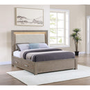  Size_Queen -- Coaster Furniture Kenora Panel Bed with Storage IMAGE 8