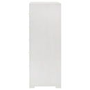  Coaster Furniture Ives 224945 5-Drawer Bedroom Chest of Drawers - White High Gloss IMAGE 4