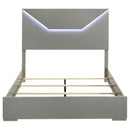  Size_Queen --  Coaster Furniture Ives Panel Bed IMAGE 3