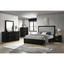  Coaster Furniture Caraway 224783M 6-Drawer Dresser with Mirror - Black IMAGE 10