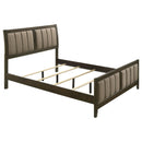  Size_Queen -- Coaster Furniture Wilkes Upholstered Panel Bed IMAGE 1