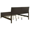  Size_King -- Wilkes 224421KE 51-inch Upholstered Eastern King Bed - Dark Cocoa IMAGE 4