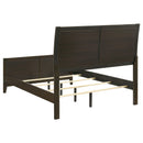  Coaster Furniture Wilkes 224421F 51-inch Upholstered Full Bed - Dark Cocoa IMAGE 4