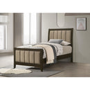  Size_Twin -- Coaster Furniture Wilkes Upholstered Panel Bed IMAGE 4