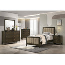  Coaster Furniture Wilkes 224421T 51-inch Upholstered Twin Bed - Dark Cocoa IMAGE 5