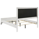 Coaster Furniture Sonora 224861Q Queen Upholstered Panel Bed - White IMAGE 3