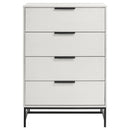  Coaster Furniture Sonora 224865 4-Drawer Bedroom Chest - White IMAGE 2