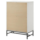  Coaster Furniture Sonora 224865 4-Drawer Bedroom Chest - White IMAGE 7